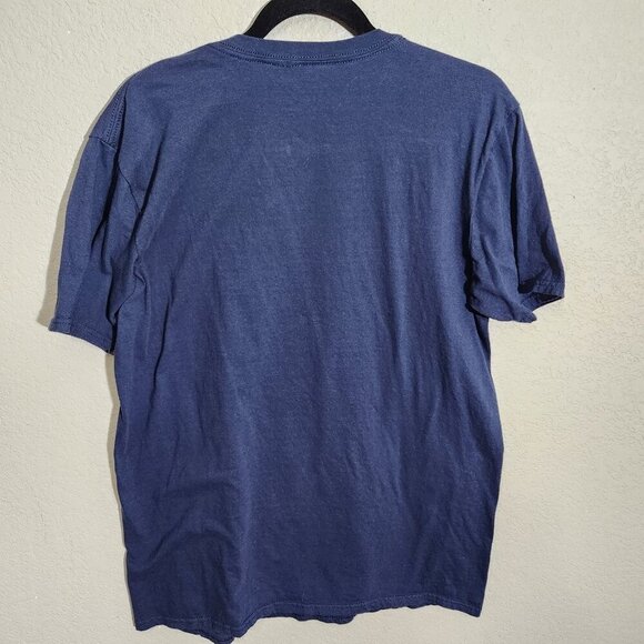 Rogue American Shirt Mens Large Navy Blue A Boy and His Dog Graphic Tee Cotton - Picture 5 of 9